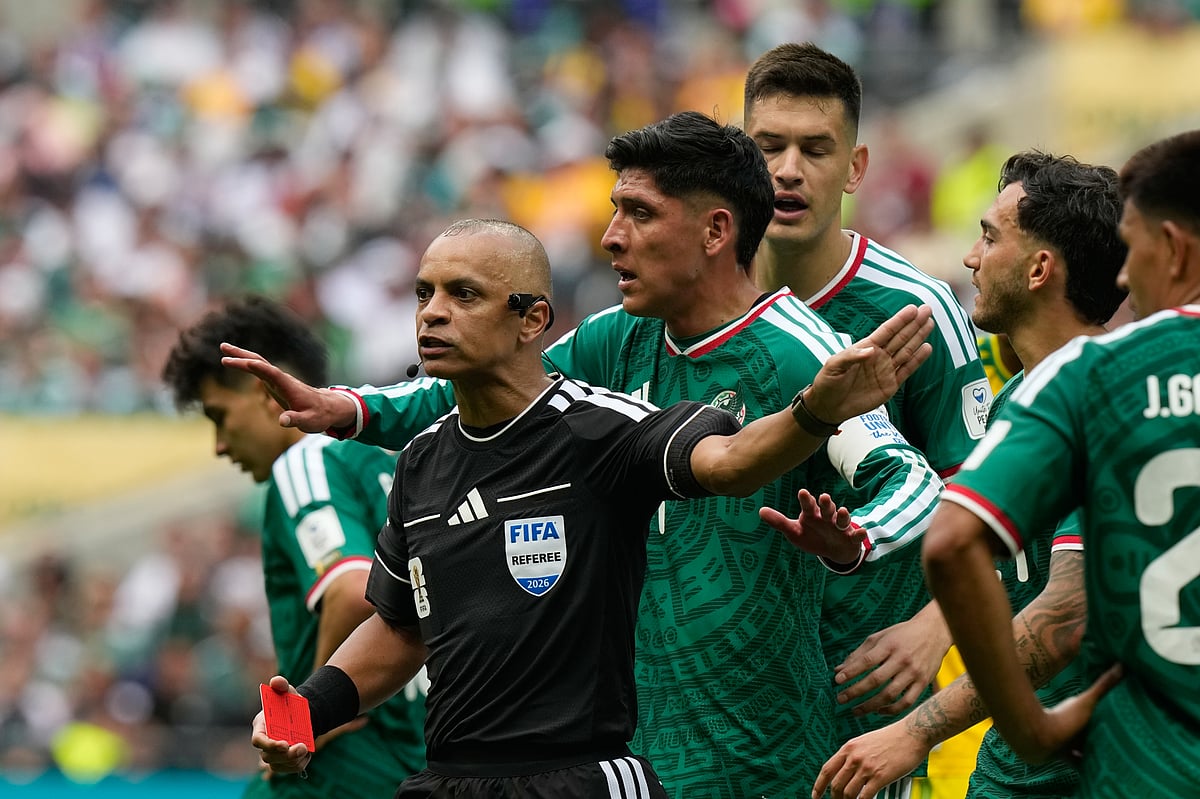 Mexico vs south Africa fifa world cup 2026 group a match referee Wilton Sampaio ap photo