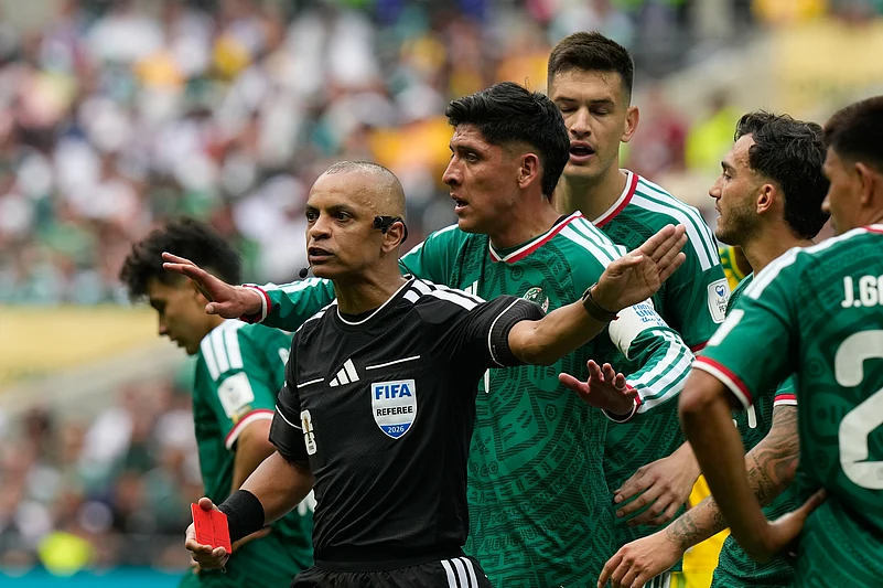 Mexico vs south Africa fifa world cup 2026 group a match referee Wilton Sampaio ap photo