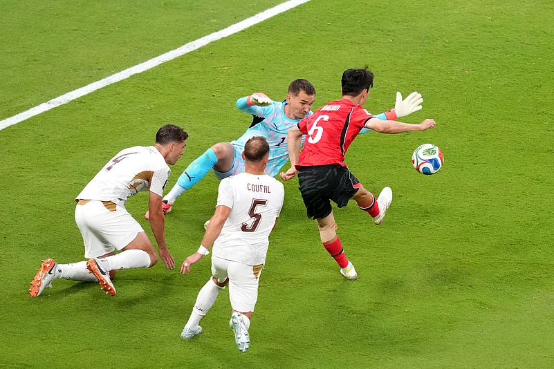 South Korea Vs Czechia FIFA World Cup 2026 Group A Hwang In-beom Scores AP Photo