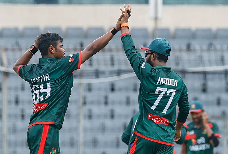 bangaladesh vs australia 2nd ODI cricket highlights-Tanvir Islam