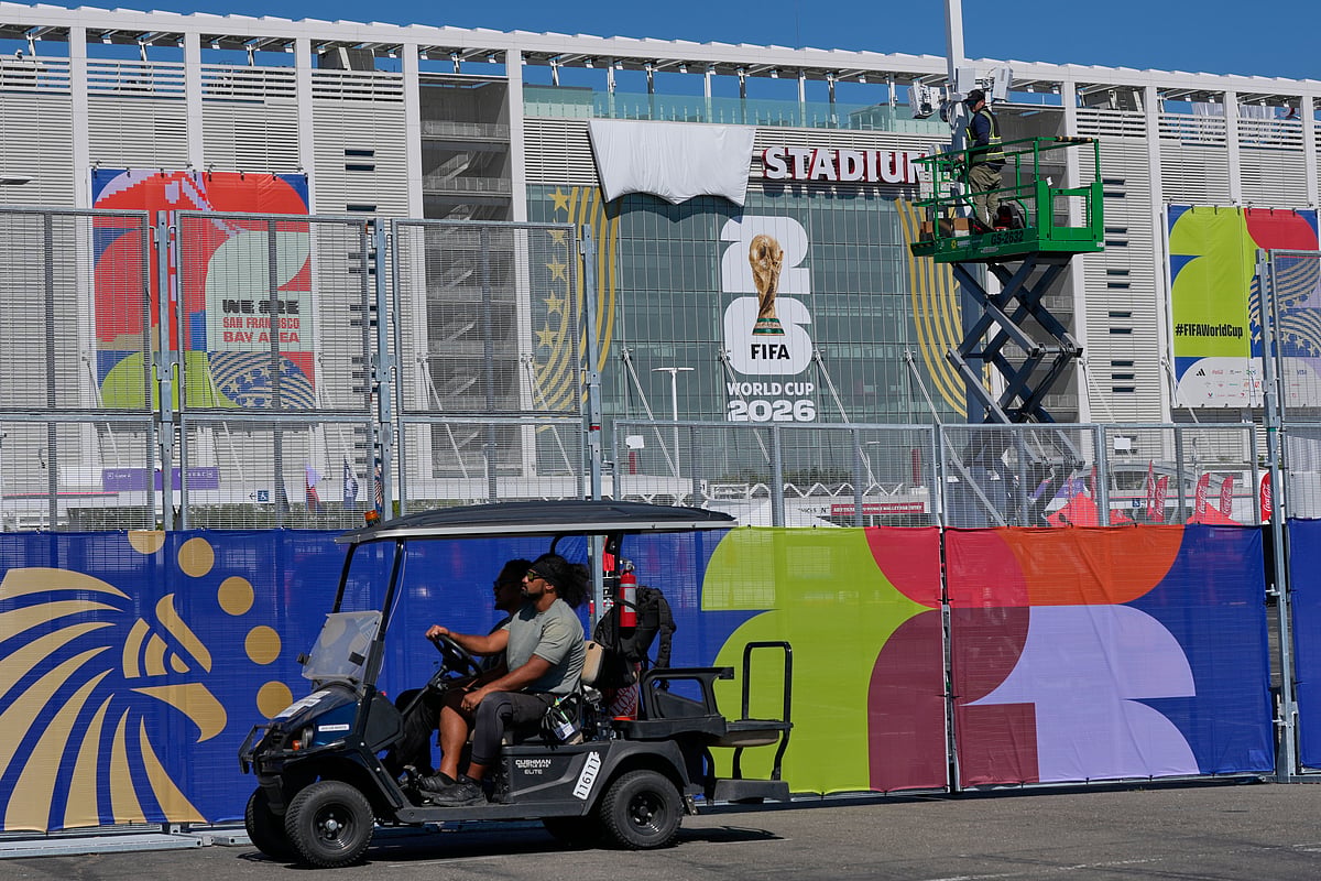 Qatar Vs Switzerland FIFA World Cup 2026 Group B Stadium Staff AP Photo