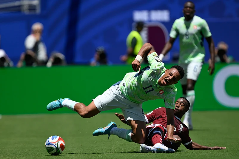 Qatar Vs Switzerland FIFA World Cup 2026 Group B Dan Ndoye Assim Madibo AP Photo