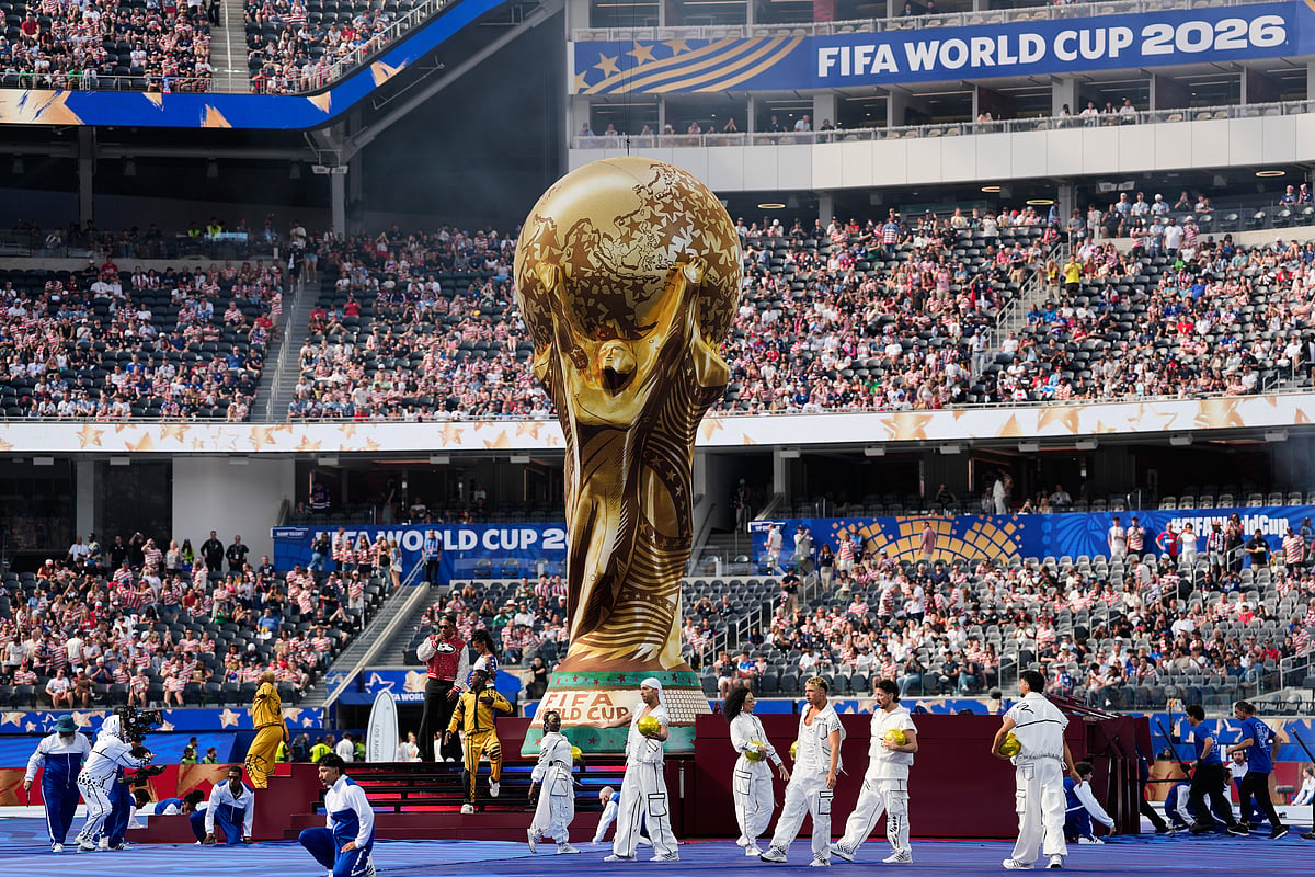 USA vs Paraguay FIFA World Cup 2026 Group D Opening Ceremony Future and Tyla AP Photo