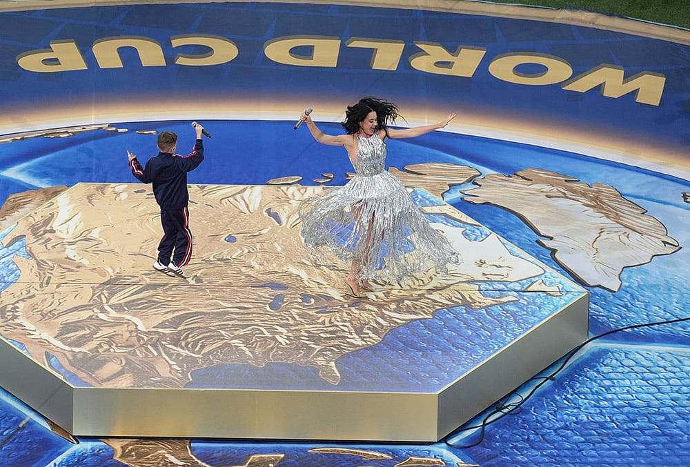 World Cup soccer 2026 opening ceremony Katy Perry performs 