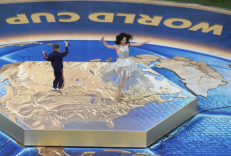 World Cup soccer 2026 opening ceremony Katy Perry performs