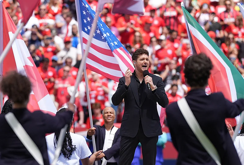 World Cup soccer 2026 opening ceremony Canadian singer Michael Buble