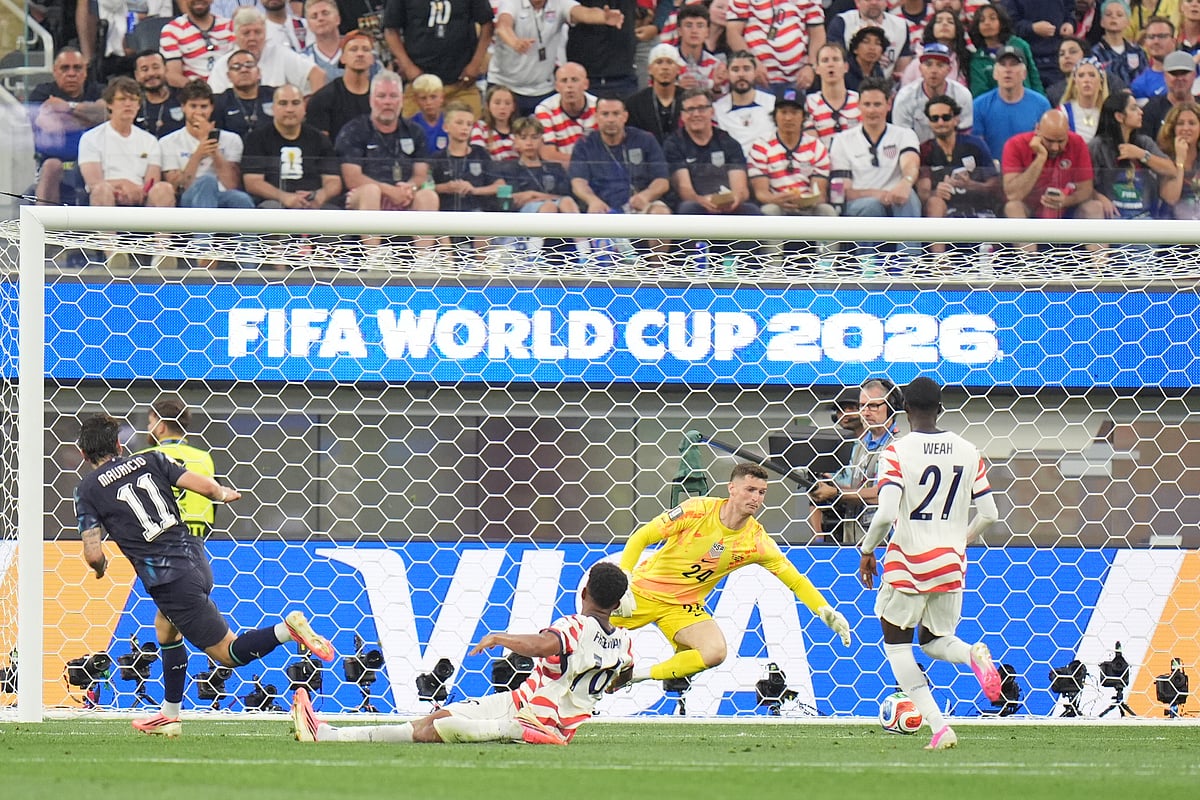USA vs Paraguay FIFA World Cup 2026 Group D Mauricio Goal AP Photo