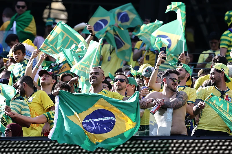 Brazil Vs Morocco FIFA World Cup 2026 Group C Brazil Fans AP Photo