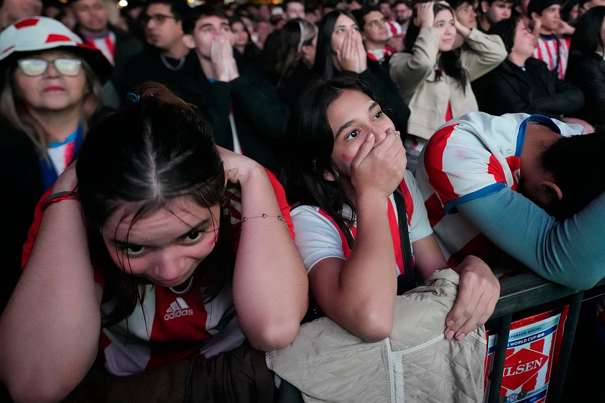 USA vs Paraguay FIFA World Cup 2026 Group D Paraguay fans react AP Photo