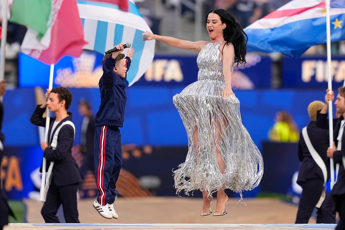 USA vs Paraguay FIFA World Cup 2026 Group D Opening Ceremony Katy Perry AP Photo