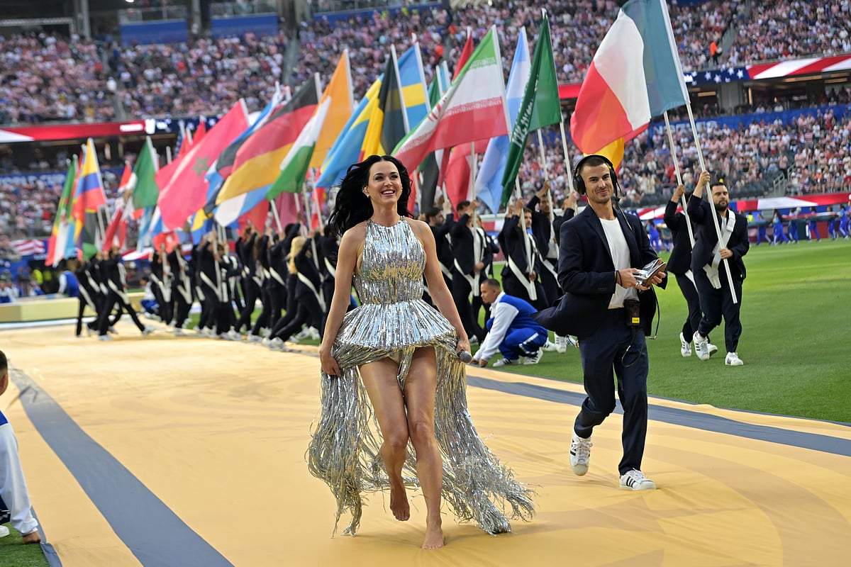 USA vs Paraguay FIFA World Cup 2026 Group D Opening Ceremony Katy Perry heads off AP Photo