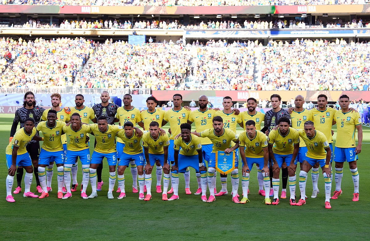 Brazil Vs Morocco FIFA World Cup 2026 Group C Brazil XI AP Photo