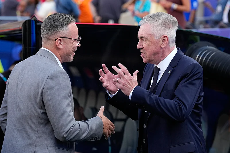 Brazil Vs Morocco FIFA World Cup 2026 Group C Mohamed Ouahbi Carlo Ancelotti AP Photo