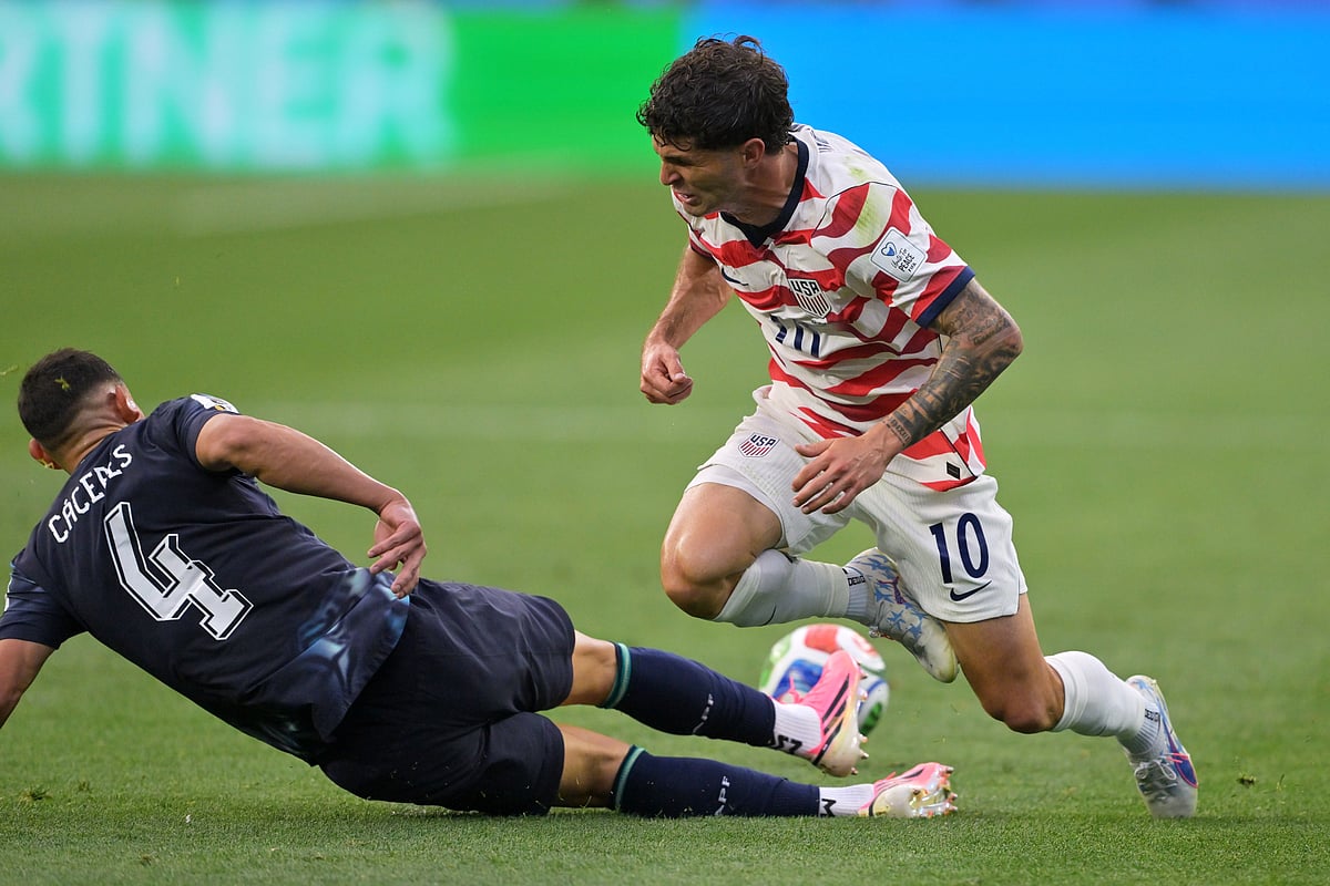 USA vs Paraguay FIFA World Cup 2026 Group D Juan Jose Caceres Christian Pulisic AP Photo