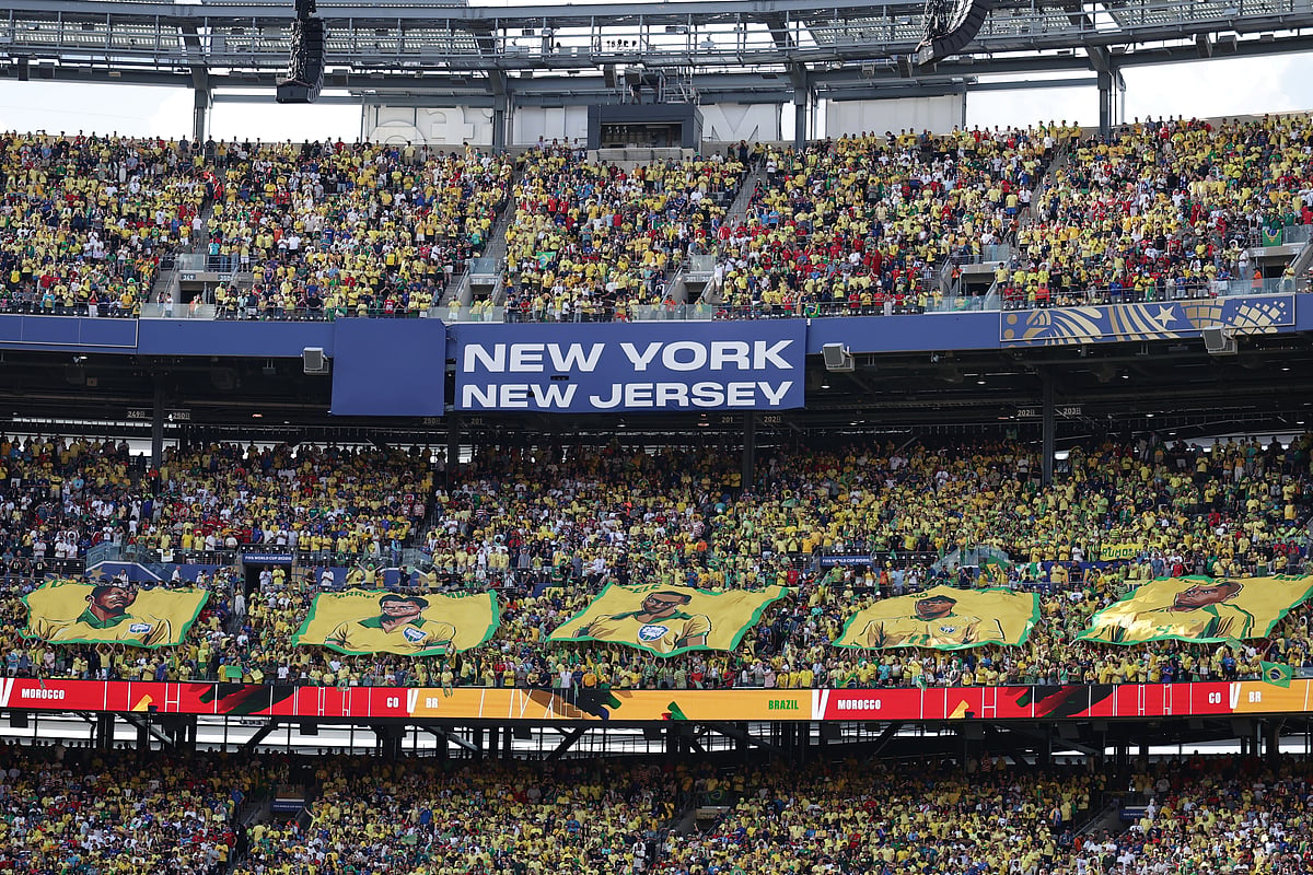 Brazil Vs Morocco FIFA World Cup 2026 Group C Brazil Legends Banner AP Photo