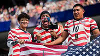 USA Vs Paraguay, FIFA World Cup 2026 In Pics: See Best Photos From Los Angeles Stadium (AP Photo/Andre Penner) : United States fans cheer prior to the World Cup Group D soccer match between the United States and Paraguay in Inglewood, Calif., near Los Angeles, Friday, June 12, 2026.