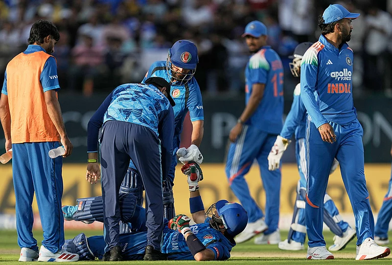 India vs Afghanistan 1st ODI Cricket highlights—Rahmanullah Gurbaz