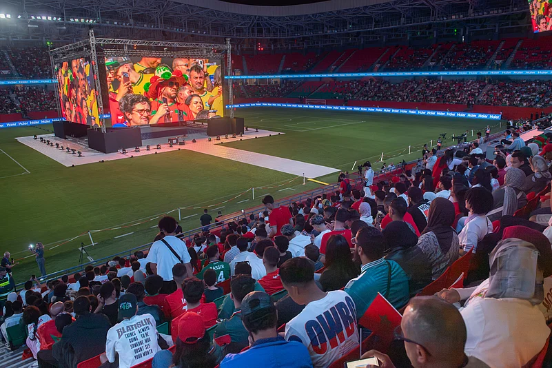 Brazil Vs Morocco FIFA World Cup 2026 Group C Fans In Rabat AP Photo