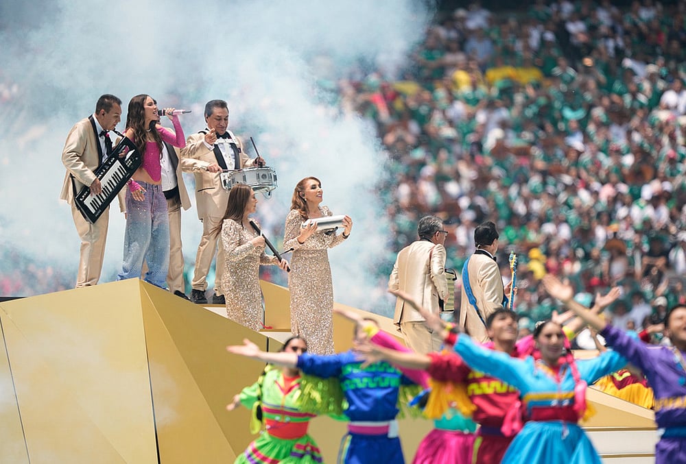 World Cup soccer 2026 opening ceremony Mexican singer Belinda