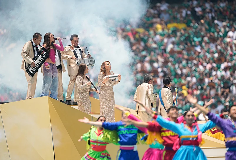 World Cup soccer 2026 opening ceremony Mexican singer Belinda