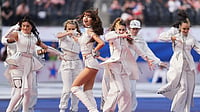 FIFA World Cup 2026 USA Opening Ceremony LIVE Updates: Katy Perry, Lisa Lead Hollywood-Style Kickoff Show (AP Photo/Jae C. Hong) : LISA performs during the opening ceremony for the World Cup Group D soccer match between the United States and Paraguay in Inglewood, Calif., near Los Angeles, Friday, June 12, 2026.
