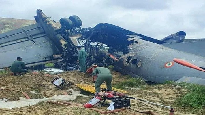 Indian Air Force AN-32 Crashes While Landing In Assam