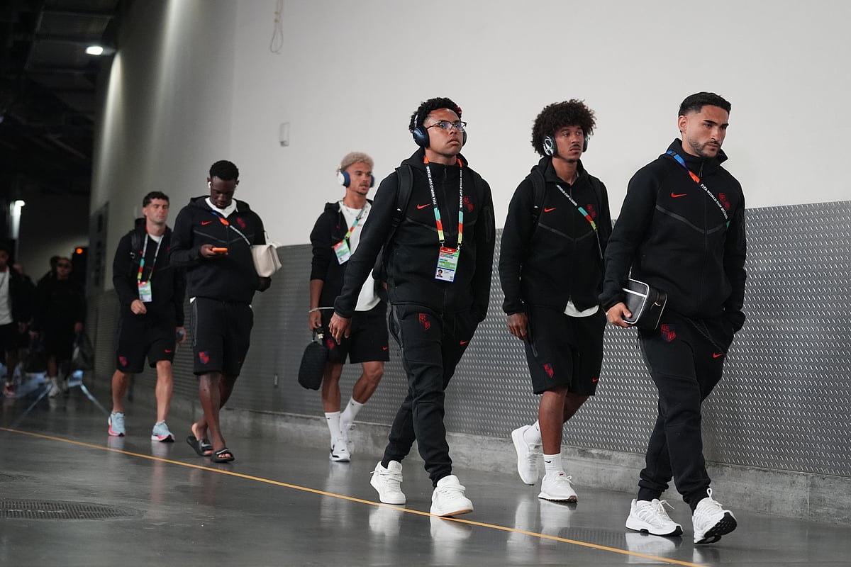USA vs Paraguay FIFA World Cup 2026 Group D US Players Arrive AP Photo