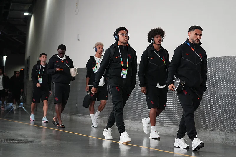 USA vs Paraguay FIFA World Cup 2026 Group D US Players Arrive AP Photo