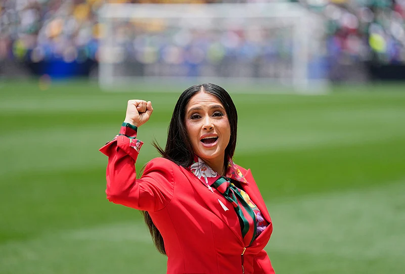 World Cup soccer 2026 opening ceremony Mexican-American actress Salma Hayek
