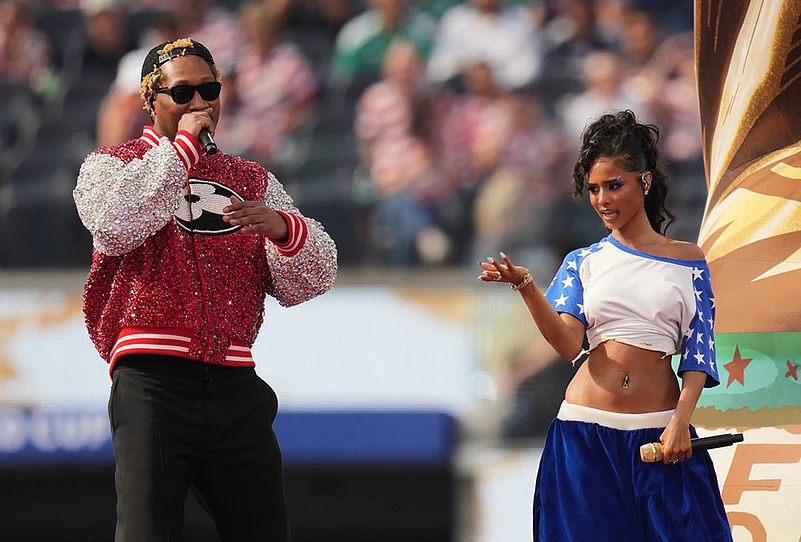 World Cup soccer 2026 opening ceremony Future, and Tyla perform