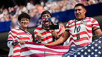 USA Vs Paraguay LIVE Score, FIFA World Cup 2026: Hosts Take On La Albirroja As Opening Ceremony Gets Underway (AP Photo/Andre Penner) : United States fans cheer prior to the World Cup Group D soccer match between the United States and Paraguay in Inglewood, Calif., near Los Angeles, Friday, June 12, 2026.