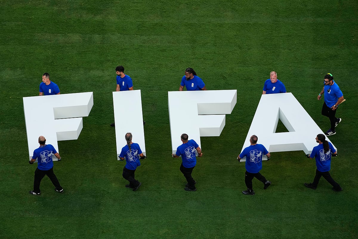 Brazil Vs Morocco FIFA World Cup 2026 Group C FIFA Letters AP Photo