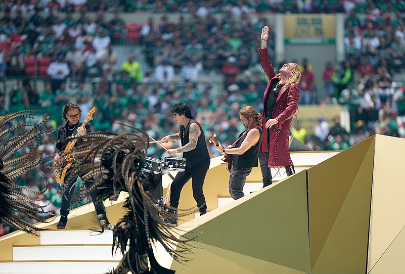 World Cup soccer 2026 opening ceremony Mexican pop rock band Mana