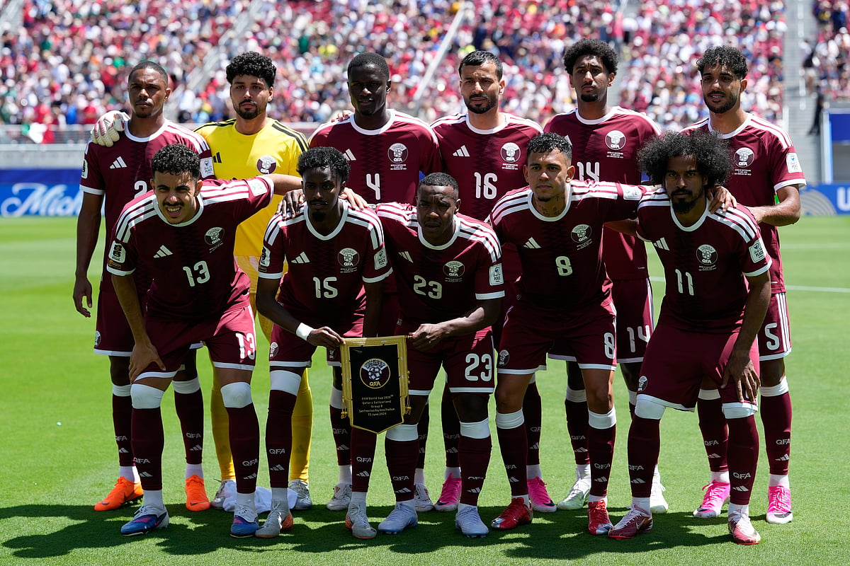 Qatar Vs Switzerland FIFA World Cup 2026 Group B Qatar XI AP Photo