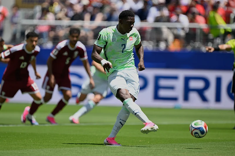 Qatar Vs Switzerland FIFA World Cup 2026 Group B Breel Embolo Penalty AP Photo