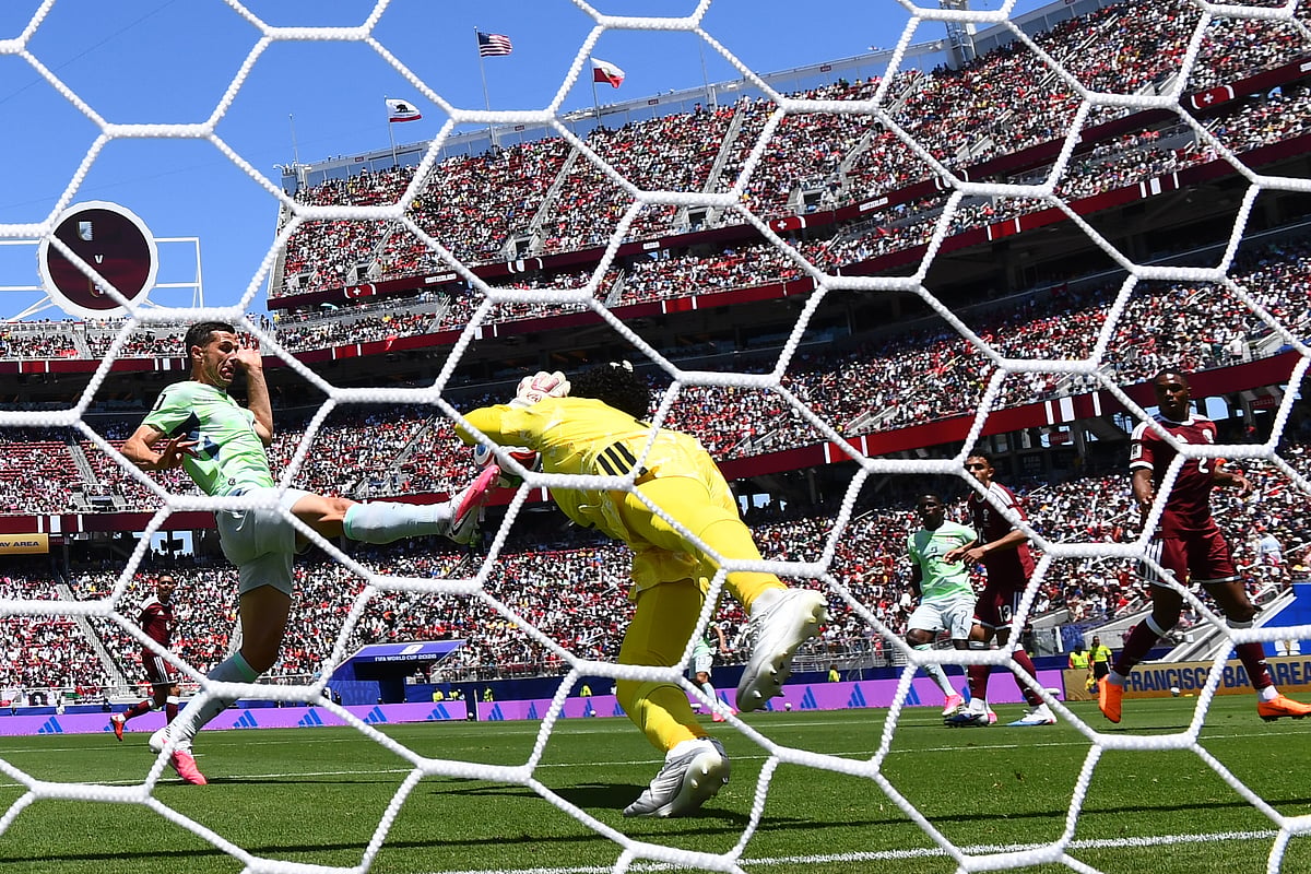Qatar Vs Switzerland FIFA World Cup 2026 Group B Abunada Fouls Freuler AP Photo