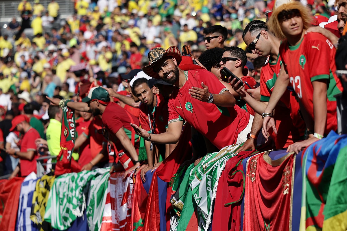 Brazil Vs Morocco FIFA World Cup 2026 Group C Morocco Fans AP Photo