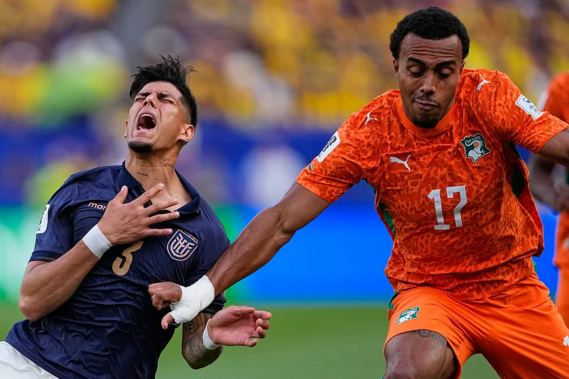 Ivory Coast Vs Ecuador, FIFA World Cup 2026 Group Piero Hincapie Guela Doue AP Photo