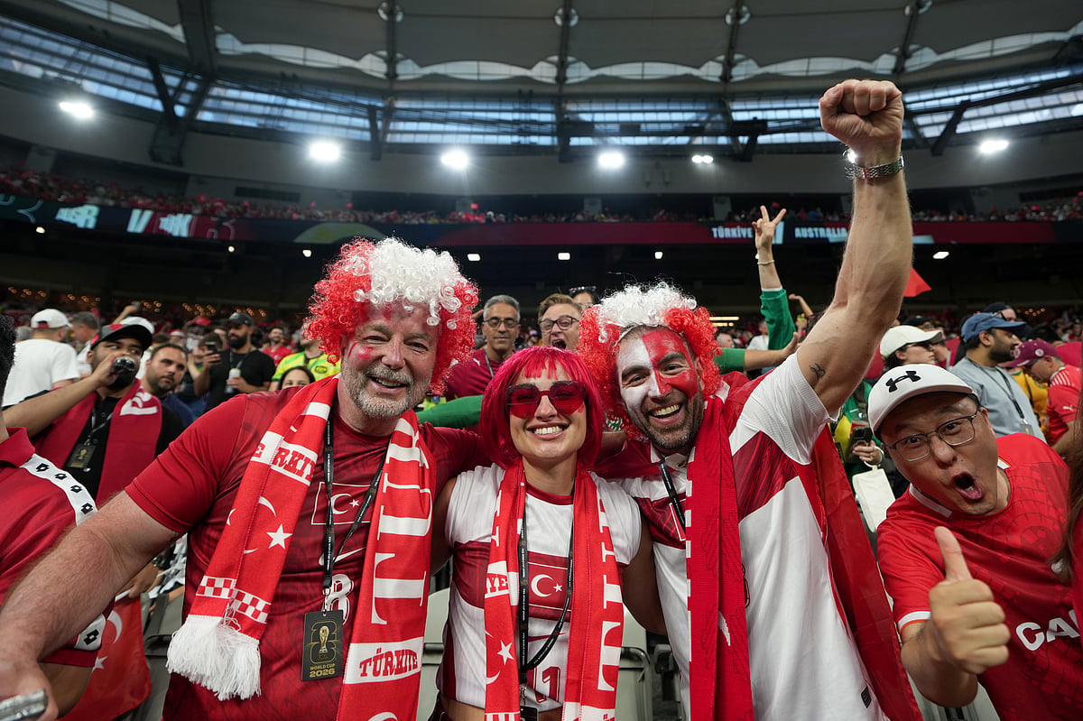 Australia Vs Turkiye FIFA World Cup 2026 Group D Turkish Fans Darryl Dyck/The Canadian Press via AP