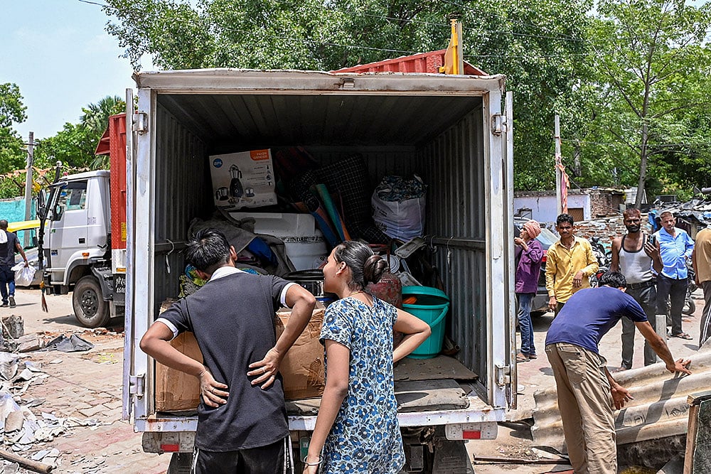 Demolition drive in Delhi