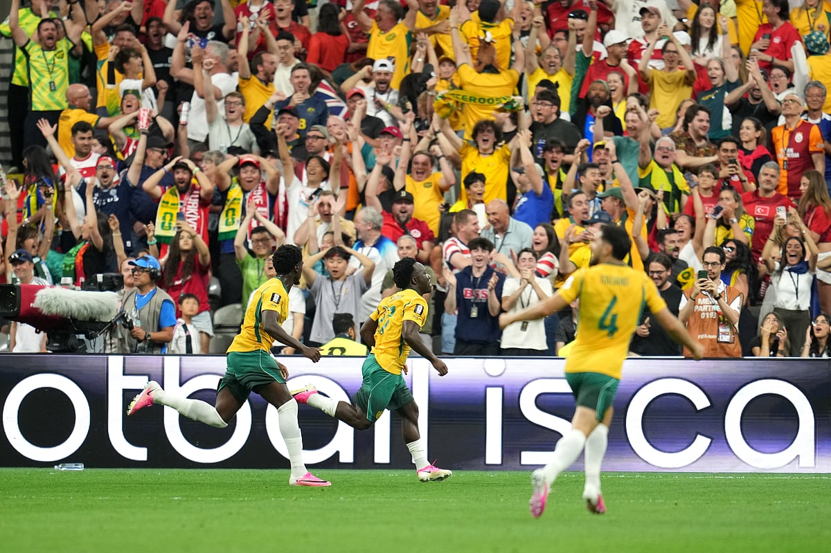 Australia Vs Turkiye FIFA World Cup 2026 Group D Nestory Irankunda Celeb AP Photo