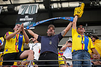 Ivory Coast Vs Ecuador, FIFA World Cup: See Best Photos Of Group E Match From Philadelphia Stadium AP Photo/Matt Rourke : Ecuador fans cheer before the World Cup Group E soccer match between Ivory Coast and Ecuador in Philadelphia, Sunday, June 14, 2026.
