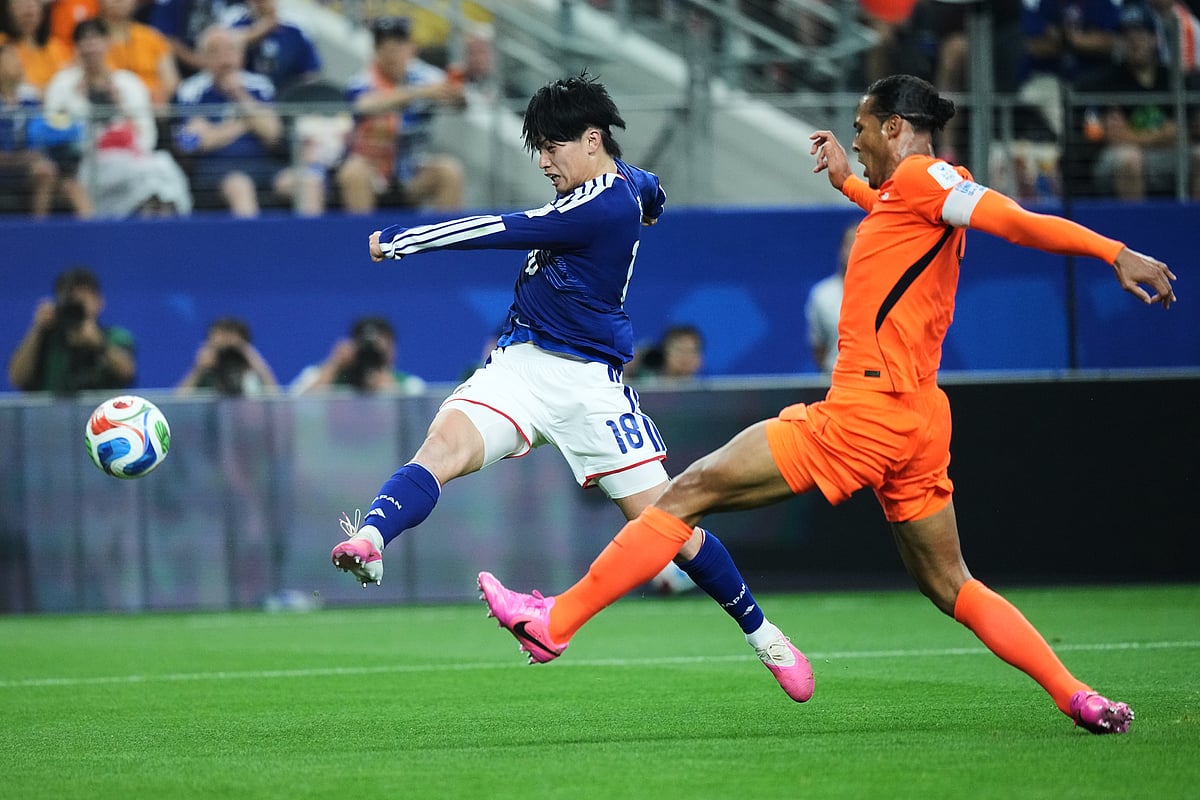 Netherlands Vs Japan FIFA World Cup Group F Ayase Ueda Virgil van Dijk AP Photo