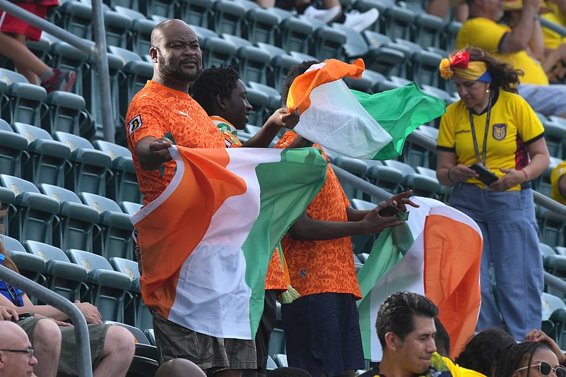 Ivory Coast Vs Ecuador, FIFA World Cup 2026 Group E Fans Cheer Pre Match AP Photo