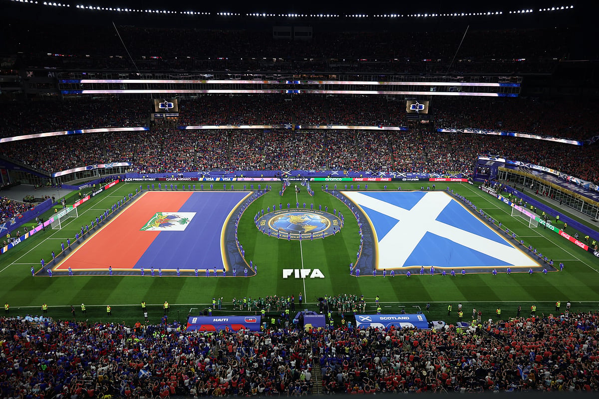 Haiti Vs Scotland FIFA World Cup 2026 Group C Flags AP Photo