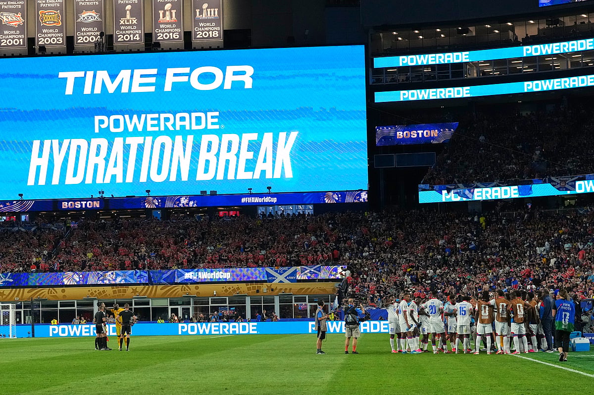 Haiti Vs Scotland FIFA World Cup 2026 Group C hydration break AP Photo