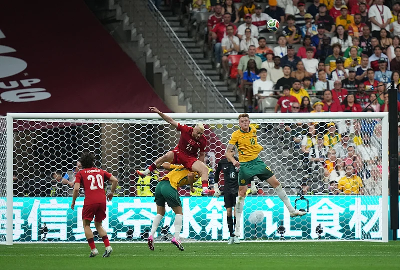 Australia Vs Turkiye FIFA World Cup 2026 Group D Harry Souttar Alper Yılmaz Canadian Press via AP