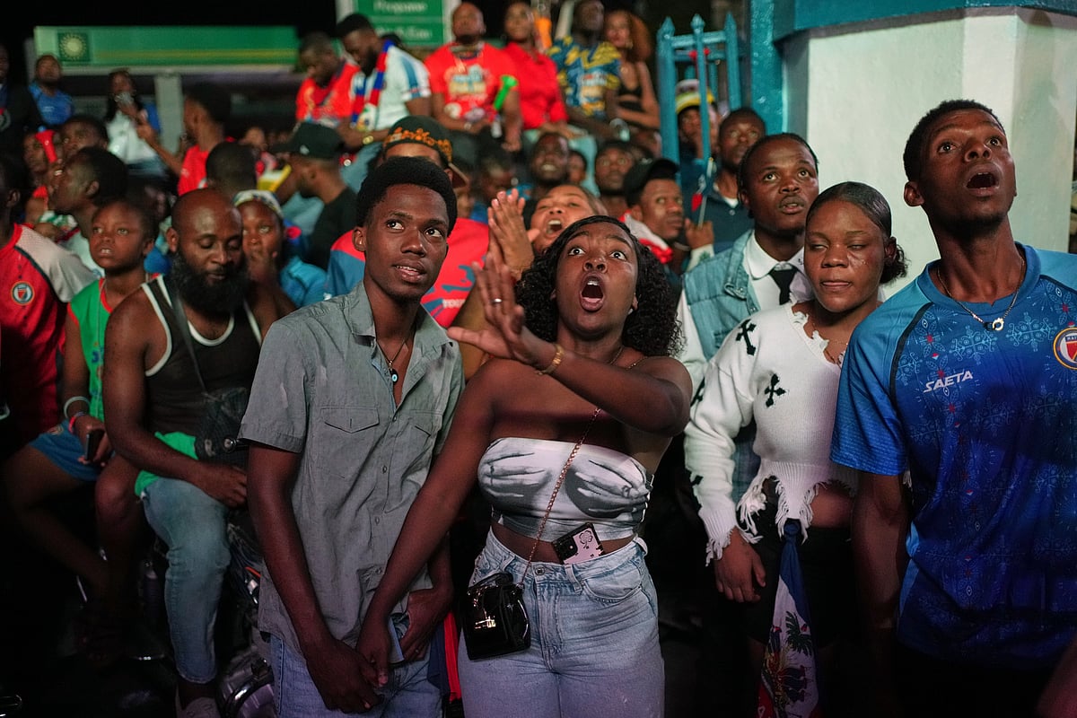 Haiti Vs Scotland FIFA World Cup 2026 Group C Port-au-Prince watch party 2 AP Photo