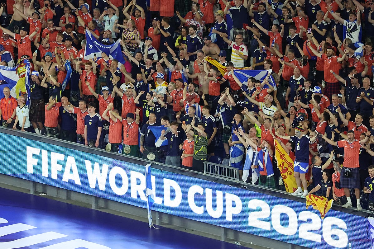 Haiti Vs Scotland FIFA World Cup 2026 Group C Scottish stand AP Photo