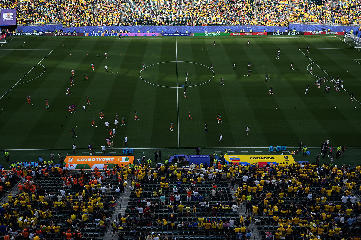 Ivory Coast Vs Ecuador, FIFA World Cup 2026 Group E warm-up long shot
AP Photo